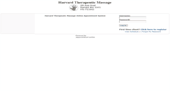Desktop Screenshot of htmassage.appt-online.com